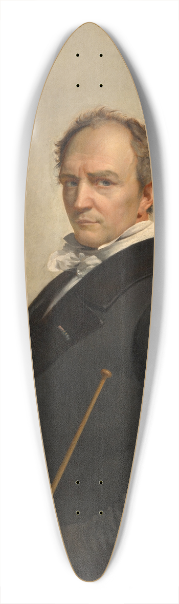 Franois-Joseph Navez - Self Portrait 39.3 inch art pintail longboard deck