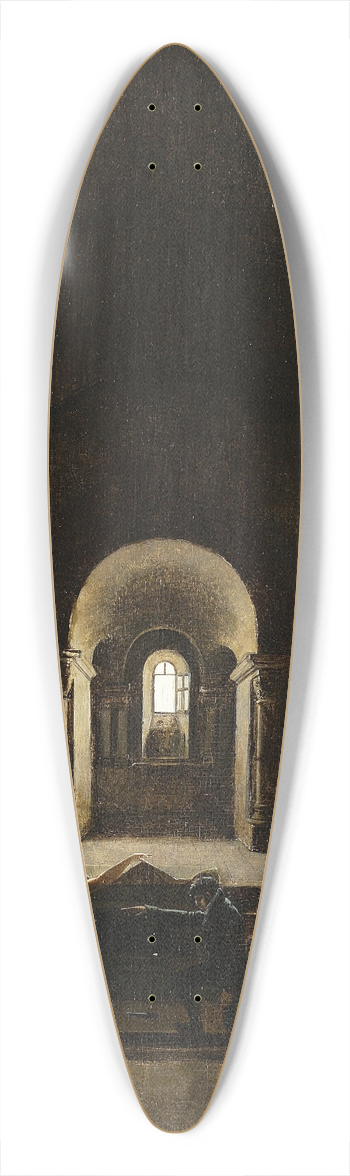 Franois-Marius Granet - Vow (chapel interior) 39.3 inch art pintail longboard deck