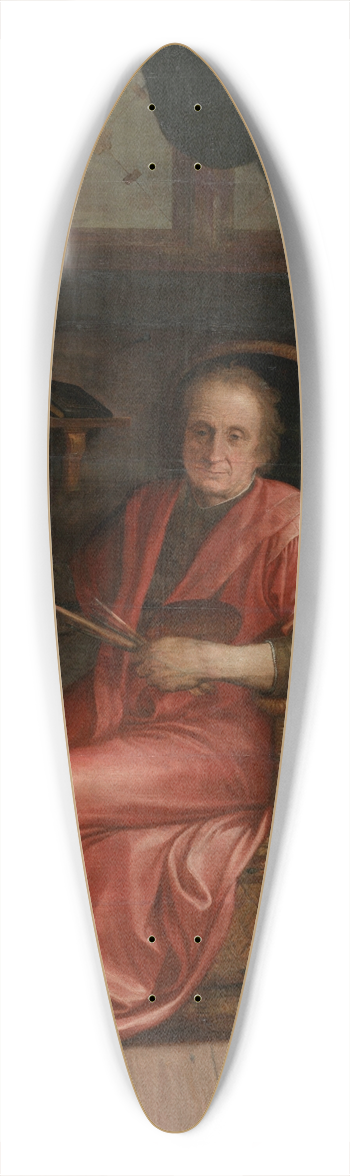 Frans Floris - Saint Luke 39.3 inch art pintail longboard deck