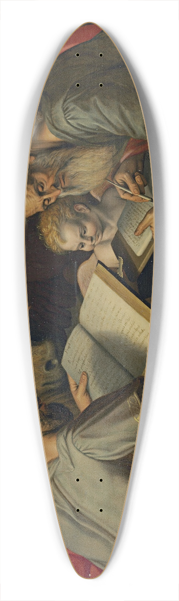 Frans Floris - The Four Evangelists 39.3 inch art pintail longboard deck