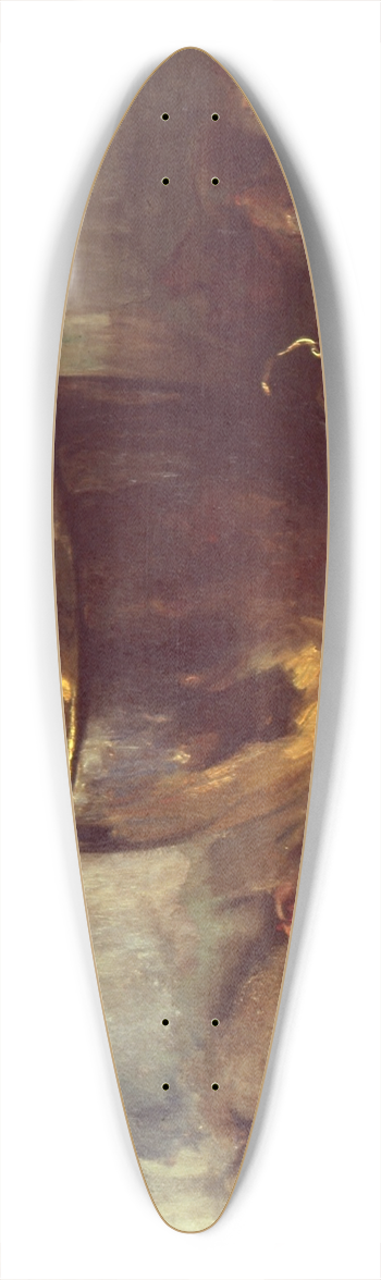 Frans Oerder - Still-life 39.3 inch art pintail longboard deck