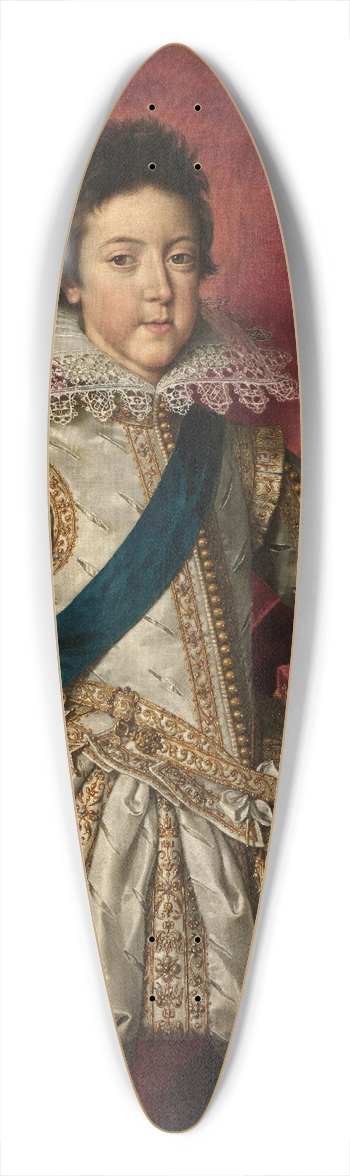 Frans Pourbus The Elder - Ludwig XIII. von Frankreich 39.3 inch art pintail longboard deck