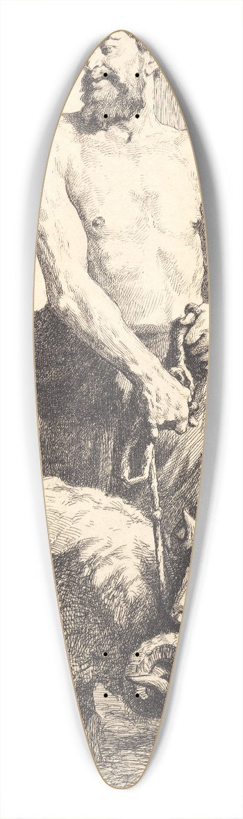 Frans Schwartz - Hyrden med vdderne 39.3 inch art pintail longboard deck