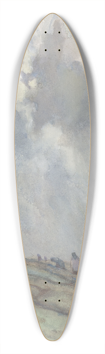 Frans Smissaert - Het drogen van netten 39.3 inch art pintail longboard deck