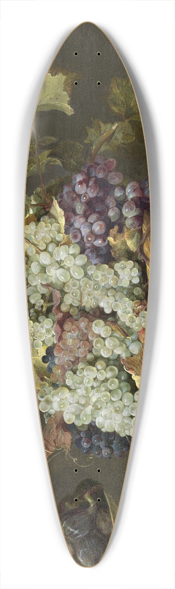 Frans Snyders - Still Life with Grapes and Game 39.3 inch art pintail longboard deck