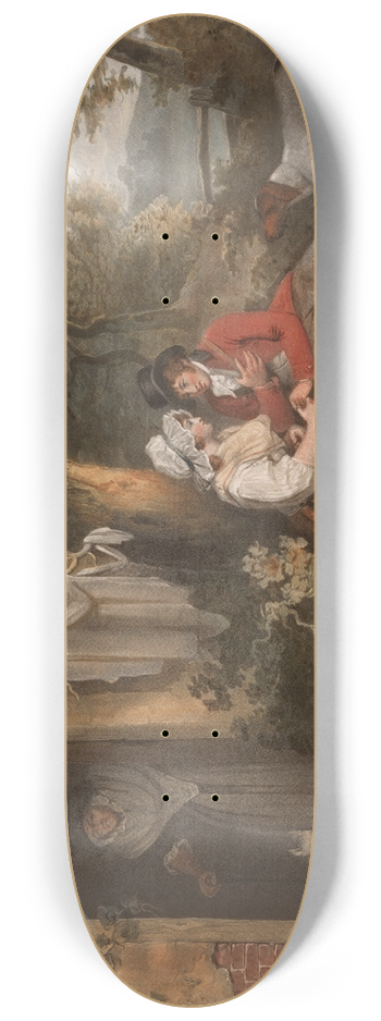 John Raphael Smith - Enamourd Sportsman 8.25 inch art skate deck