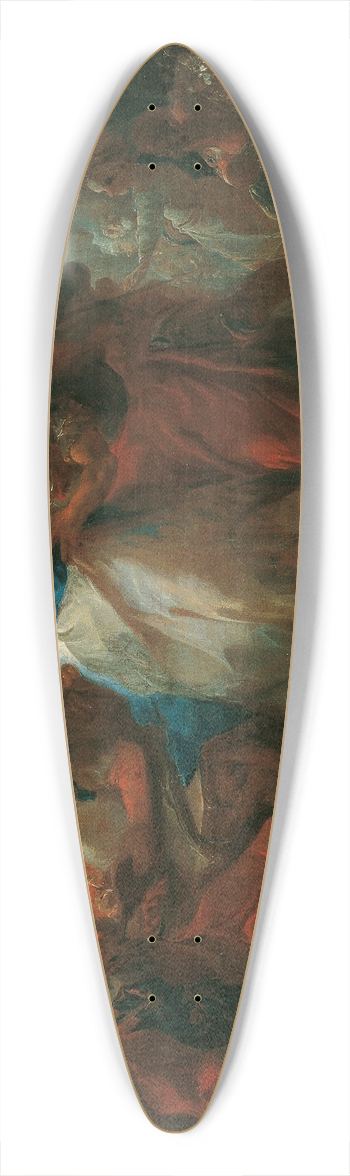 Franz Anton Maulbertsch - Susanna vor den Richtern 39.3 inch art pintail longboard deck