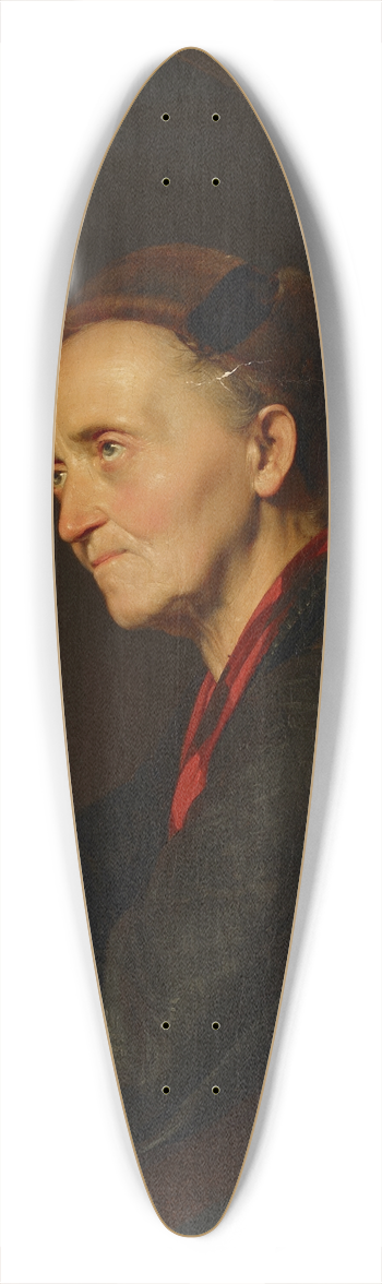 Franz Eybl - Betende Buerin 39.3 inch art pintail longboard deck