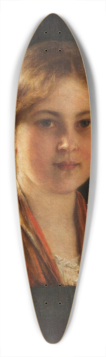 Franz von Defregger - Miedl 39.3 inch art pintail longboard deck