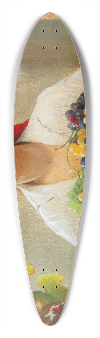 Franz von Matsch - Grape Harvest 39.3 inch art pintail longboard deck