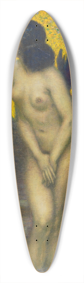 Franz von Stuck - Susanna im Bade 39.3 inch art pintail longboard deck