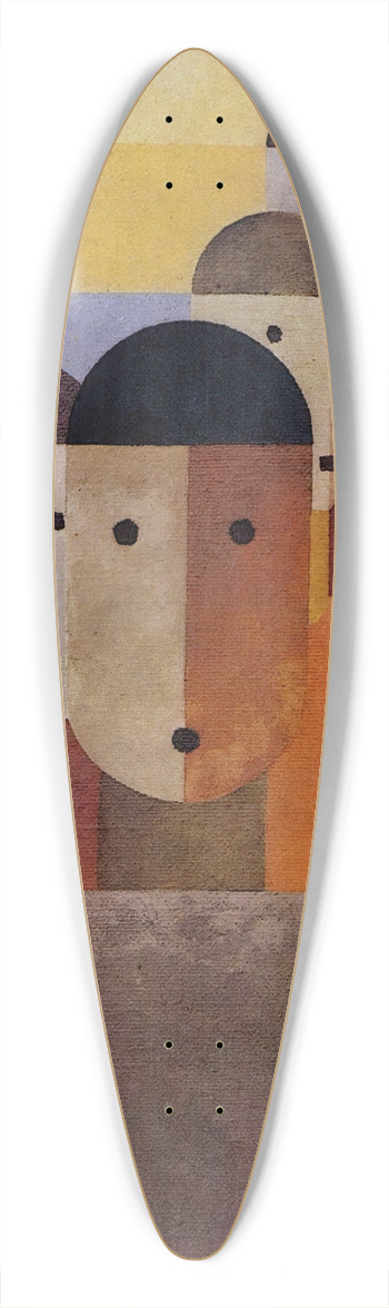 Franz Wilhelm Seiwert - Workers 39.3 inch art pintail longboard deck