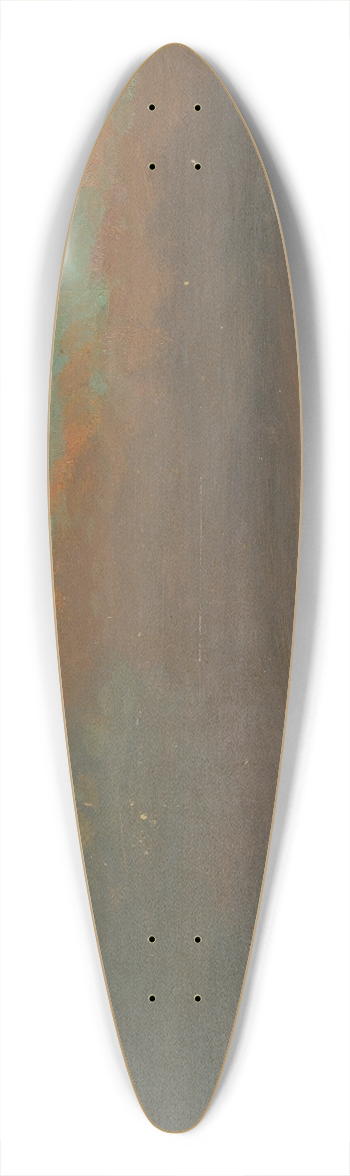 Frederic Edwin Church - Hudson Valley at Sunset 39.3 inch art pintail longboard deck