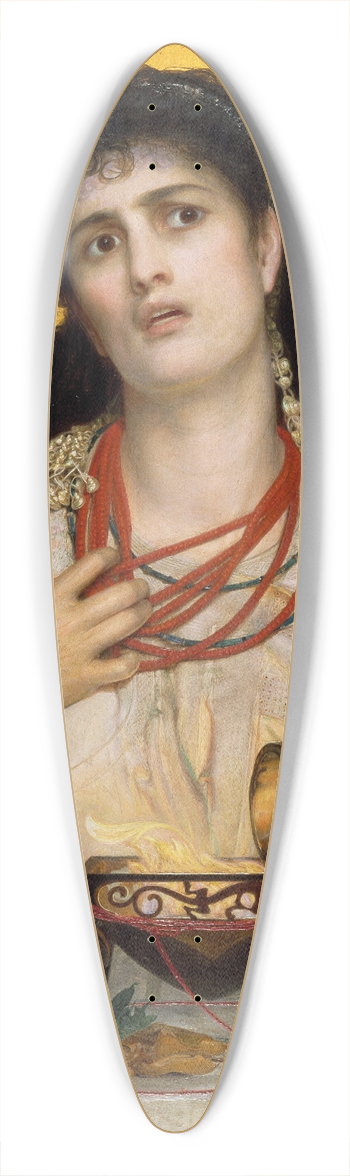 Frederick Sandys - Medea 39.3 inch art pintail longboard deck