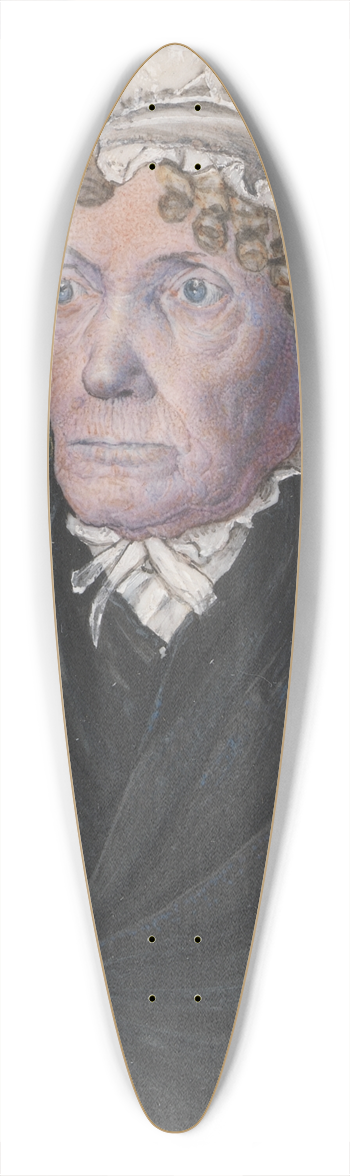 Frederick Tatham - William Williams Second Wife 39.3 inch art pintail longboard deck