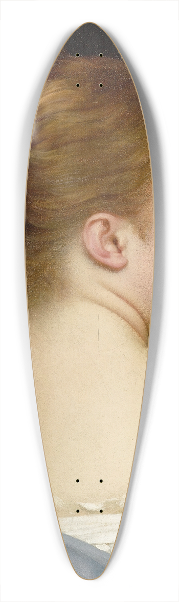 Frederic Leighton - Lily 39.3 inch art pintail longboard deck