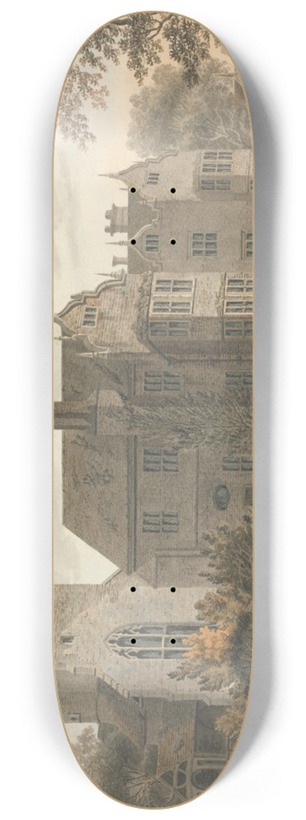 John Roe of Warwick - Wroxhall, Warwickshire 8.25 inch art skate deck