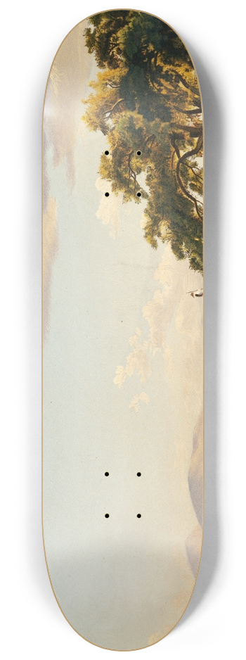 John Ross Key - Harvesting near San Jose, California 8.25 inch art skate deck