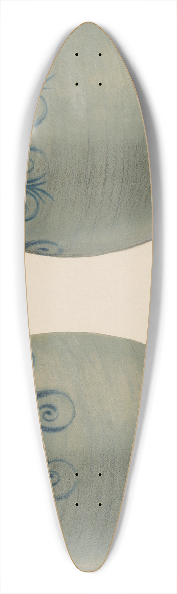 Fred Weiss - Two-Handled Crock 39.3 inch art pintail longboard deck