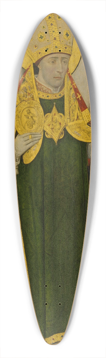 French School - Saint Honor 39.3 inch art pintail longboard deck