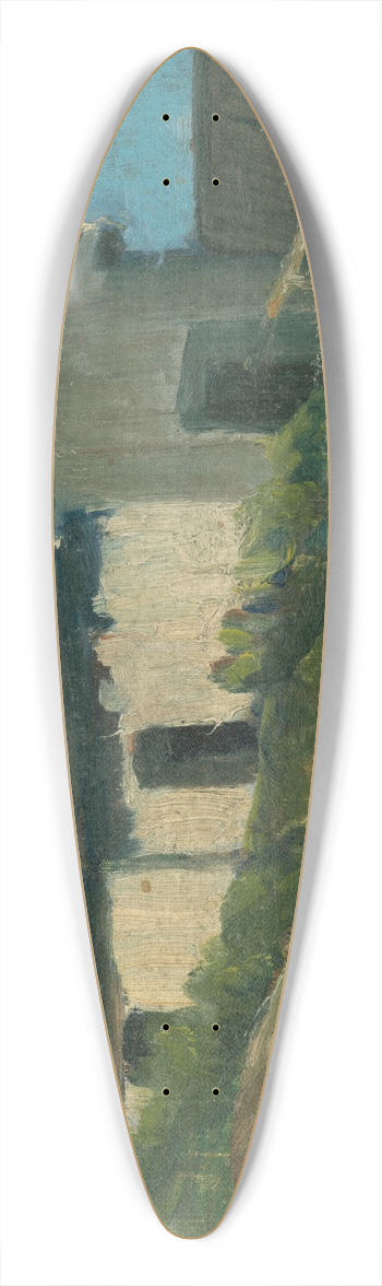 Frida Konstantin - Dedinsk gazdovstvo 39.3 inch art pintail longboard deck