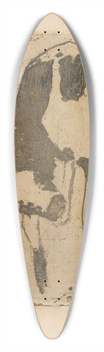 Frida Konstantin - Teliatko 39.3 inch art pintail longboard deck