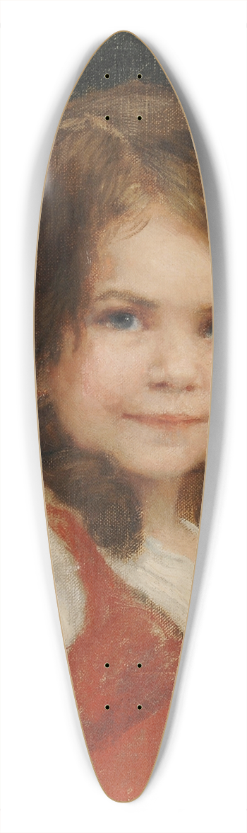 Friedrich August von Kaulbach - Hilde 39.3 inch art pintail longboard deck