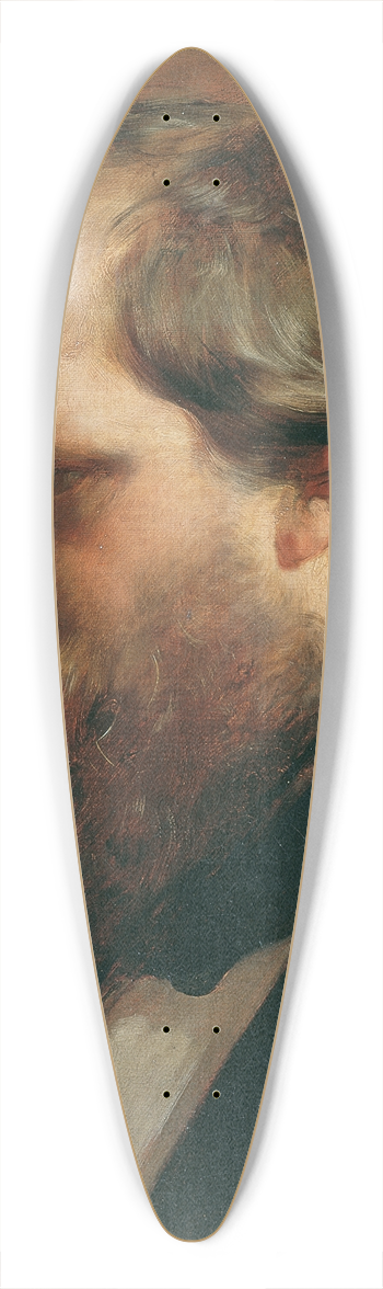 Friedrich von Amerling - Der Maler Carl Rahl 39.3 inch art pintail longboard deck