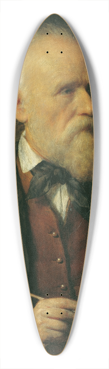 Friedrich von Amerling - Selbstportrt 39.3 inch art pintail longboard deck