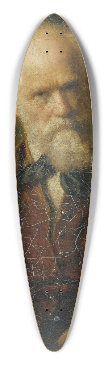 Friedrich von Amerling - Selbstportrt 39.3 inch art pintail longboard deck