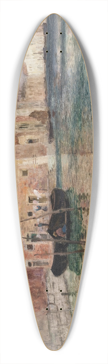 Frits Thaulow - Venice 39.3 inch art pintail longboard deck