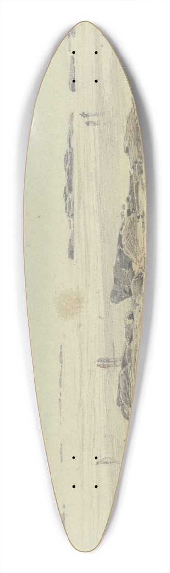 Fritz Bamberger - Kste bei Saint Leonards-on-Sea 39.3 inch art pintail longboard deck