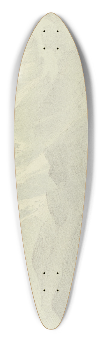 Fritz Bamberger - Partenkirchen 39.3 inch art pintail longboard deck