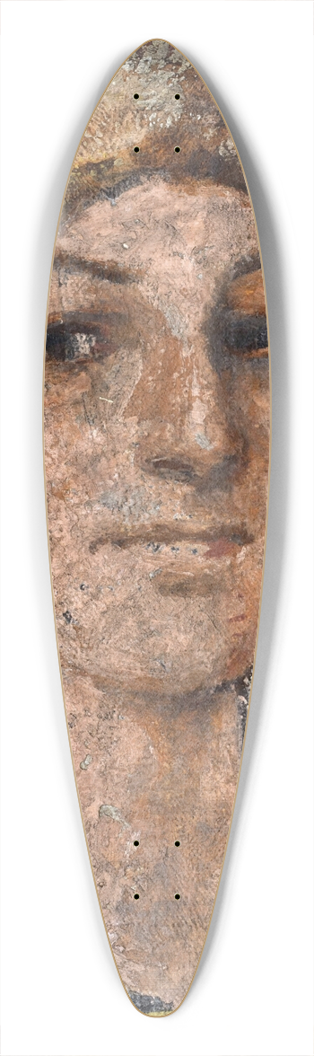 Fritz Erler - Mnnlicher Studienkopf 39.3 inch art pintail longboard deck