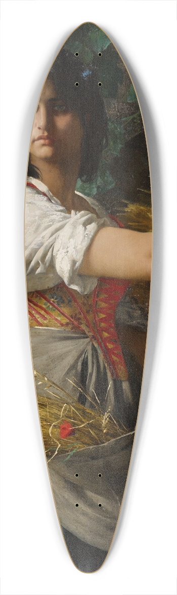 Gabriel Ferrier - The Gleaner 39.3 inch art pintail longboard deck