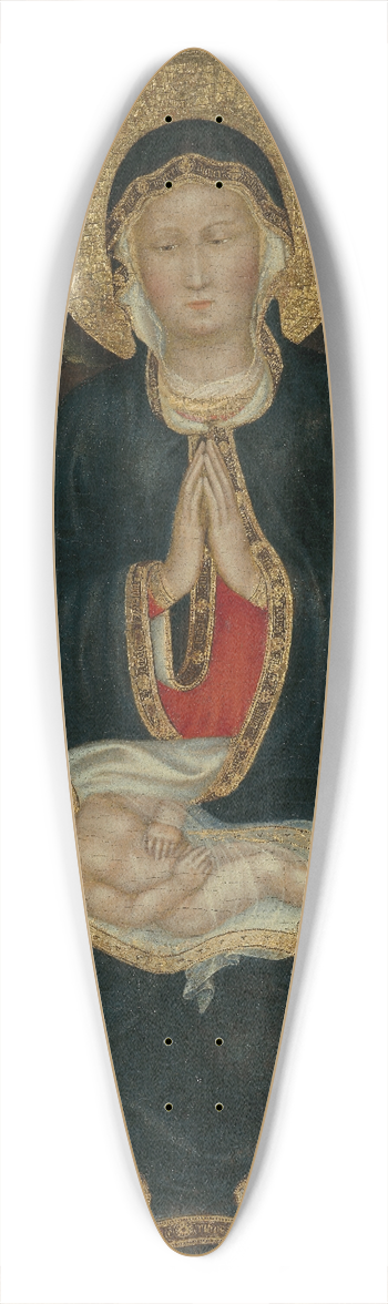 Gentile da Fabriano - Nativity 39.3 inch art pintail longboard deck