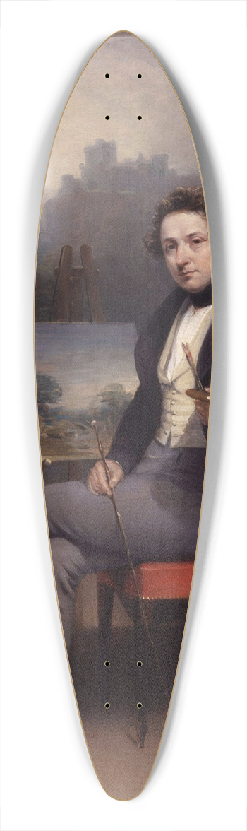 George Arnald - George Arnald 39.3 inch art pintail longboard deck