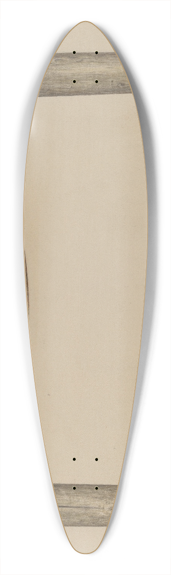 George C. Brown - Drawknife 39.3 inch art pintail longboard deck