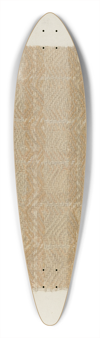 George Constantine - Shaker Bedspread 39.3 inch art pintail longboard deck