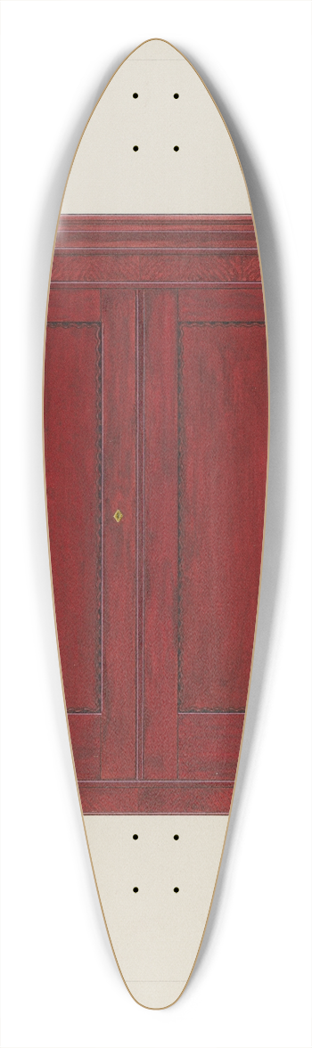 George Fairbanks - Wardrobe 39.3 inch art pintail longboard deck