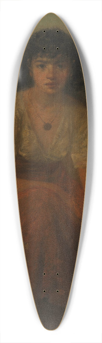 George Fuller - The Quadroon 39.3 inch art pintail longboard deck