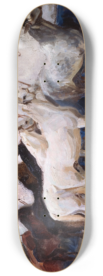 John Singer Sargent - Horses at Palma 8.25 inch art skate deck