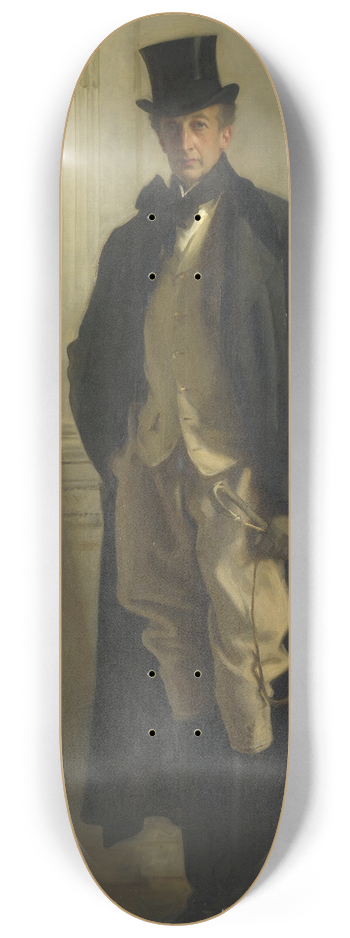 John Singer Sargent - Lord Ribblesdale 8.25 inch art skate deck