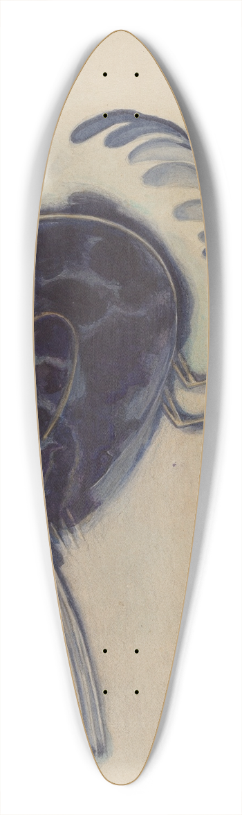 George Loughridge - Jar 39.3 inch art pintail longboard deck