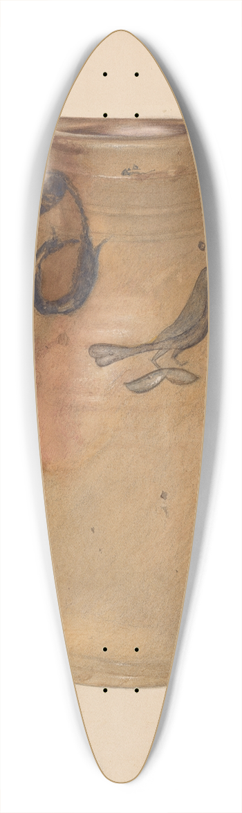 George Loughridge - Jar 39.3 inch art pintail longboard deck