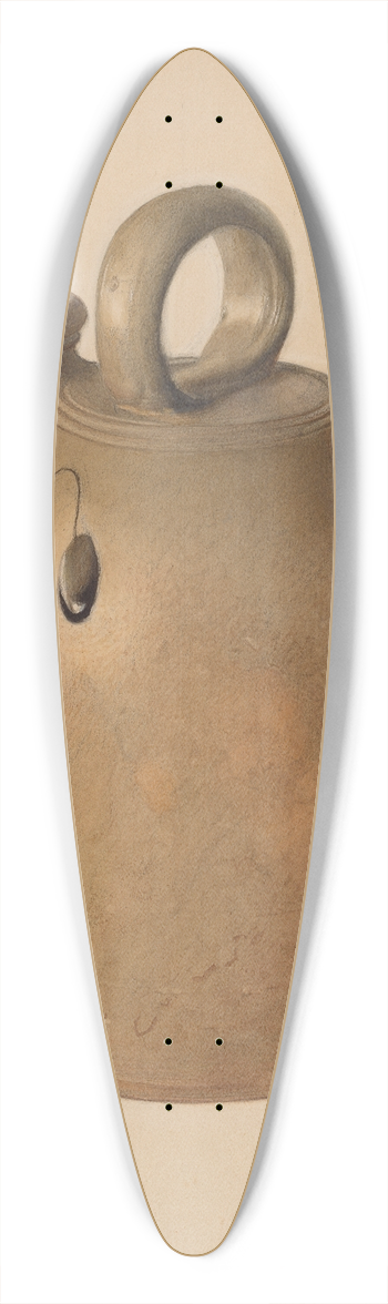 George Loughridge - Water Jug 39.3 inch art pintail longboard deck