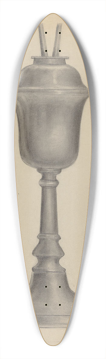 George Nelson - Lamp 39.3 inch art pintail longboard deck