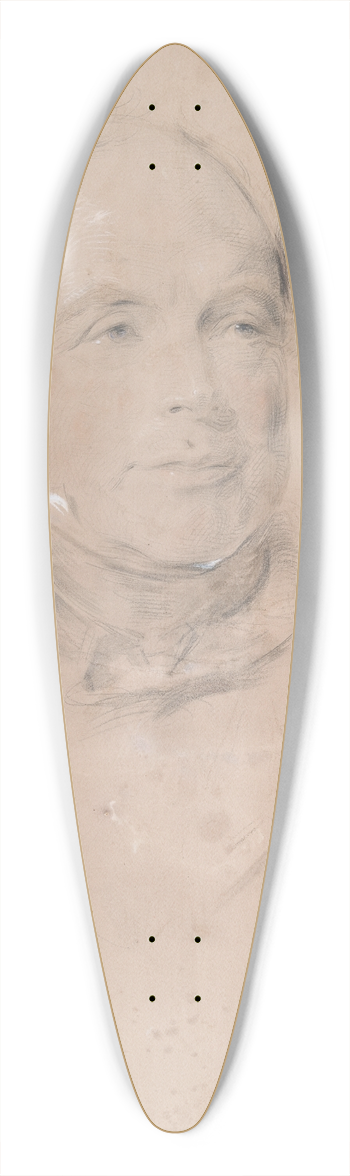 George Richmond - Thomas Moore (1779-1852), Poet 39.3 inch art pintail longboard deck