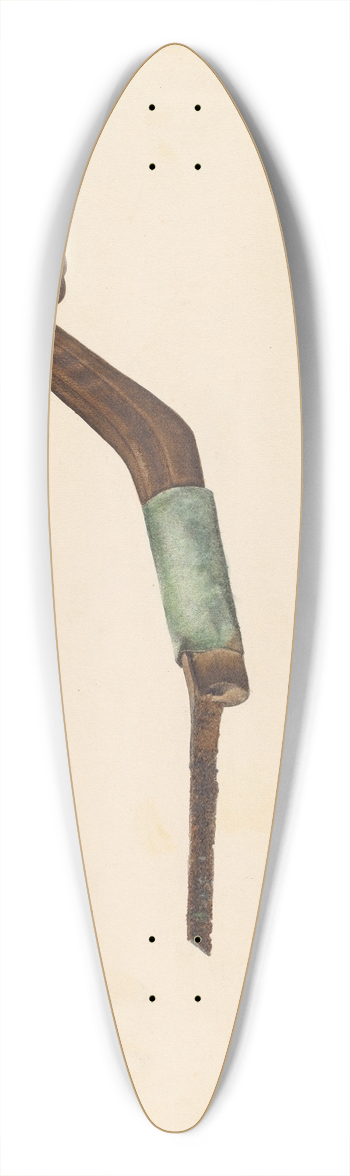 George Roehl - Horseshoeing Tool 39.3 inch art pintail longboard deck