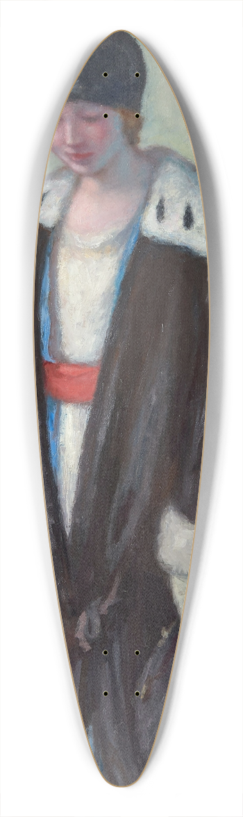 Georges d'Espagnat - Jeanne modiste 39.3 inch art pintail longboard deck